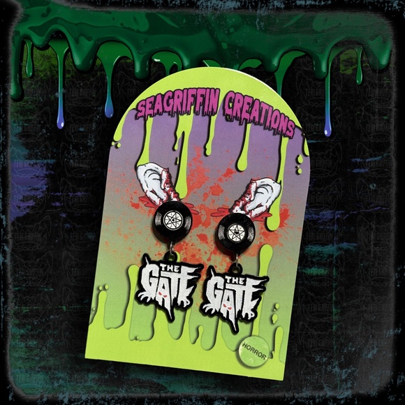 The Gate, Horror Movie Earrings, 80's Horror Movie - Picture 7 of 7